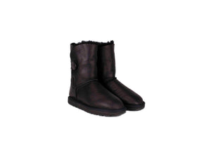 Short Leather Button - SHEARERS UGG